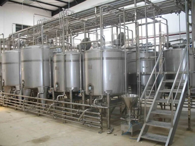 Advanced Milk Pasteurizer & Stainless Steel Dairy Plant Equipment